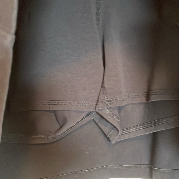 Women’s XL T by Talbots Navy Blue Skort pull on 3 pockets stretch shorts beneath - Picture 3 of 9